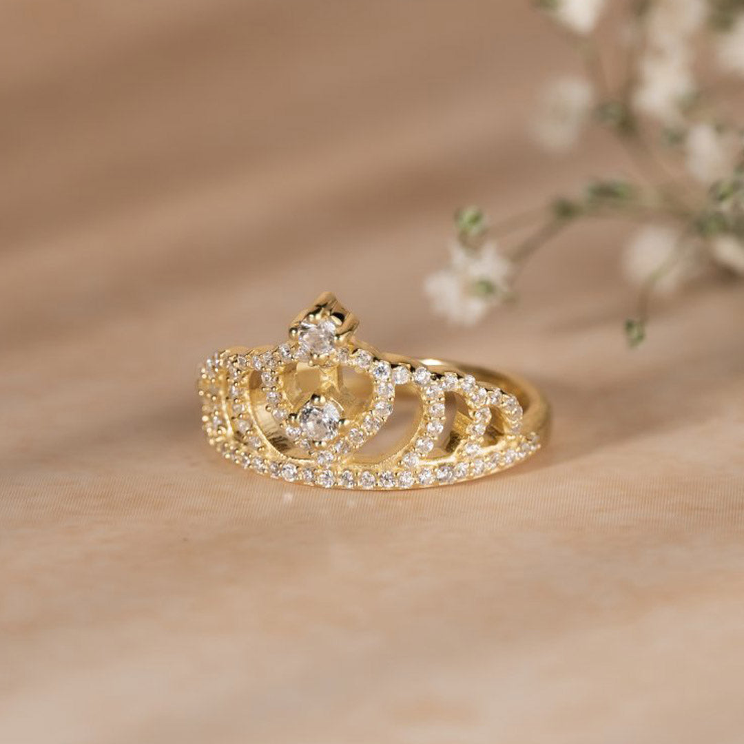 Crown Princess Zircon Ring