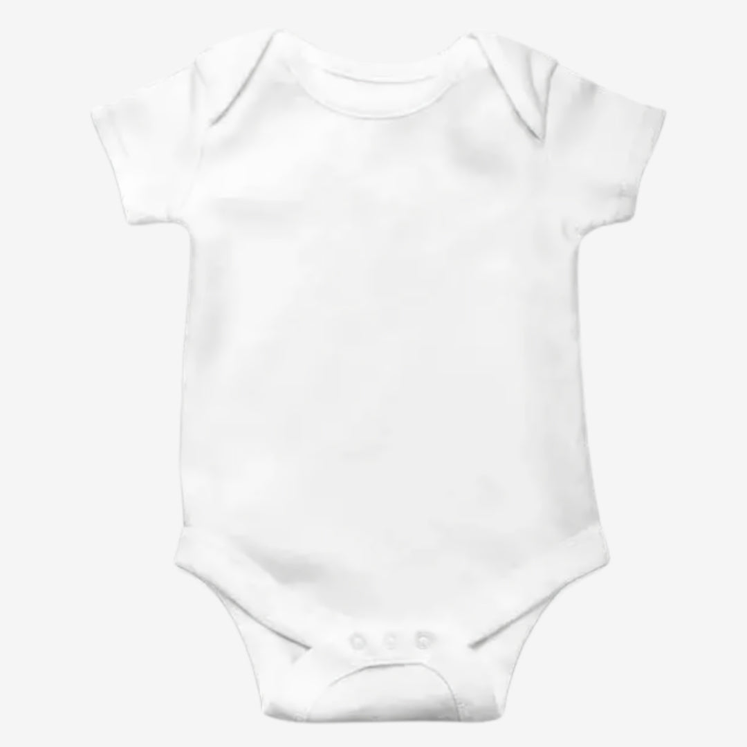 Basics Short Sleeve Half Romper for Newborn Baby Boys &amp; Baby Girls