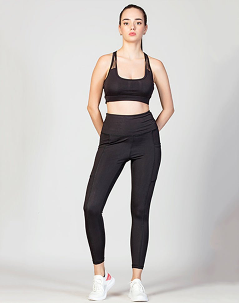 Active High Impact Sports Bra with Ultimate Leggings - The Minies