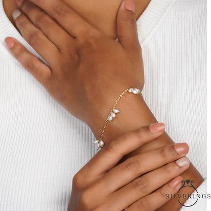 Au Natural Pearl Bracelet - Silverings