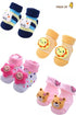 Baby Booties Baby Boys & Baby Girls Ankle Length, Mid-Calf/Crew Pack of 4 - The Minies
