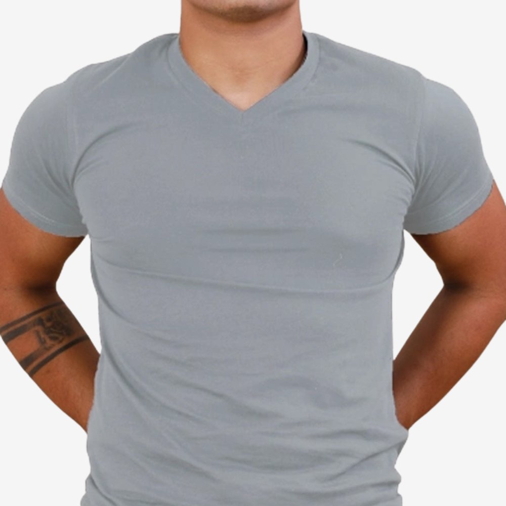Basics Men’s V-Neck T-Shirt - The Minies