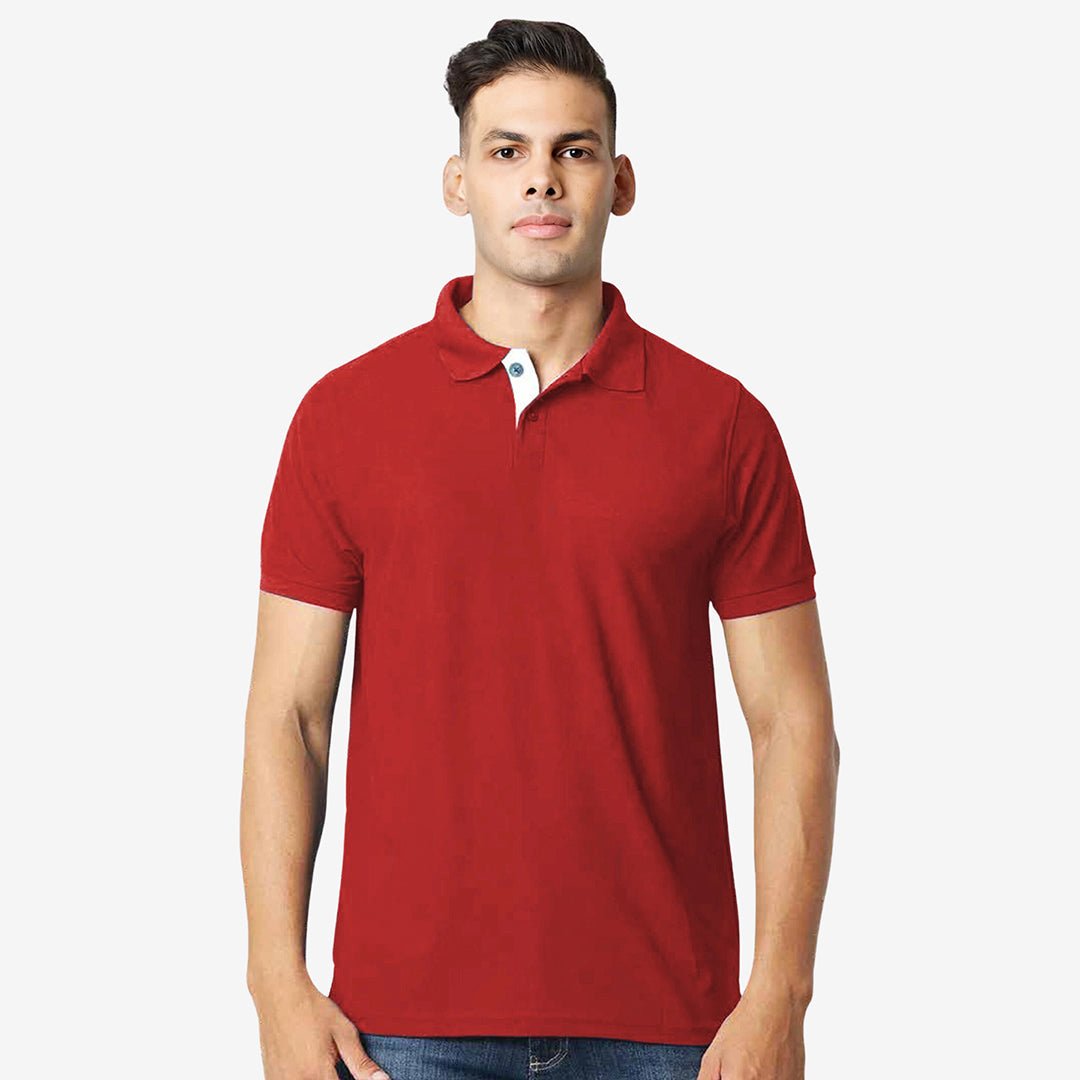 Basics Micro Polyester Polo Half Sleeves T-Shirt - The Minies