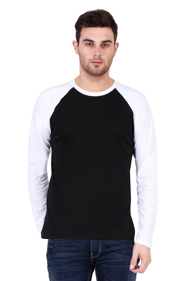 Basics Raglan Full Sleeve T-shirt for Men - The Minies