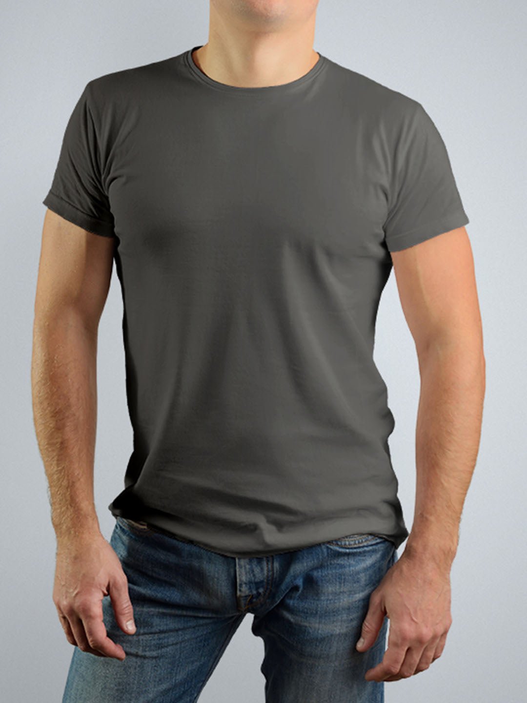 Basics Round Neck Half Sleeve T-shirt - The Minies
