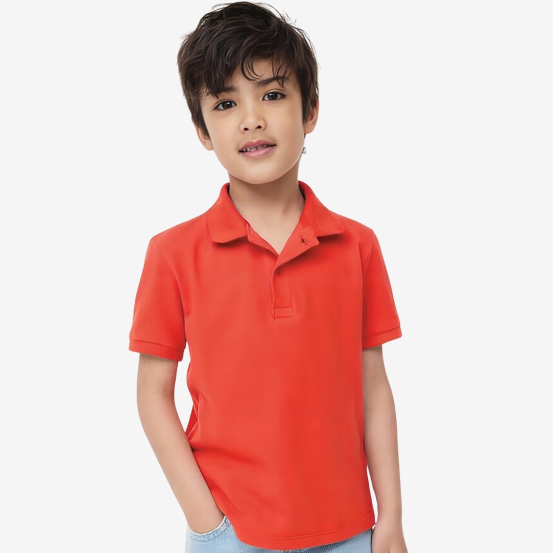 Basics Toddler Half Sleeve Polo T-shirt - The Minies