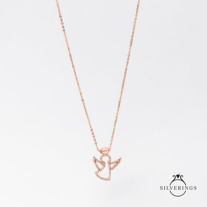 Fairy God Zircon Necklace - Silverings