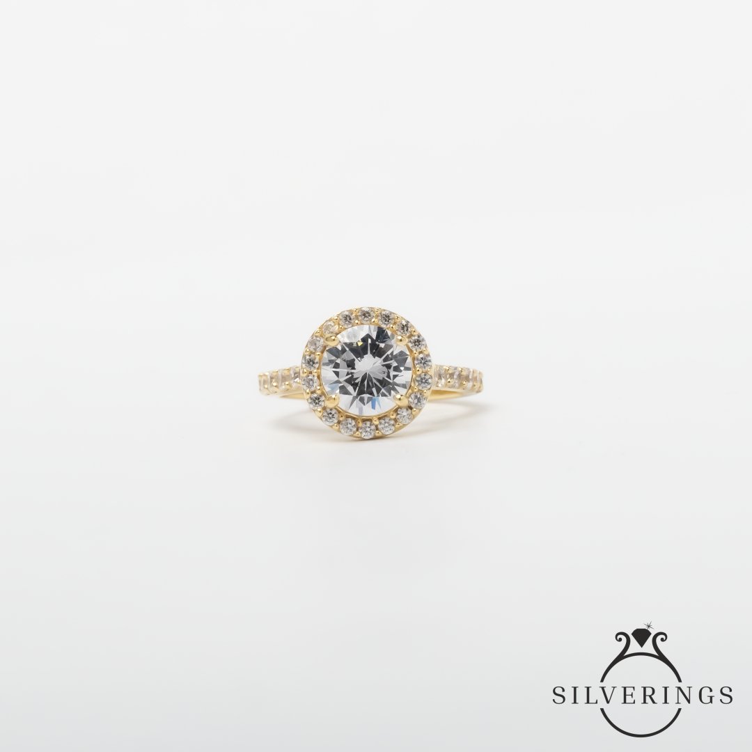 Forever Solitaire Zircone Ring - Silverings