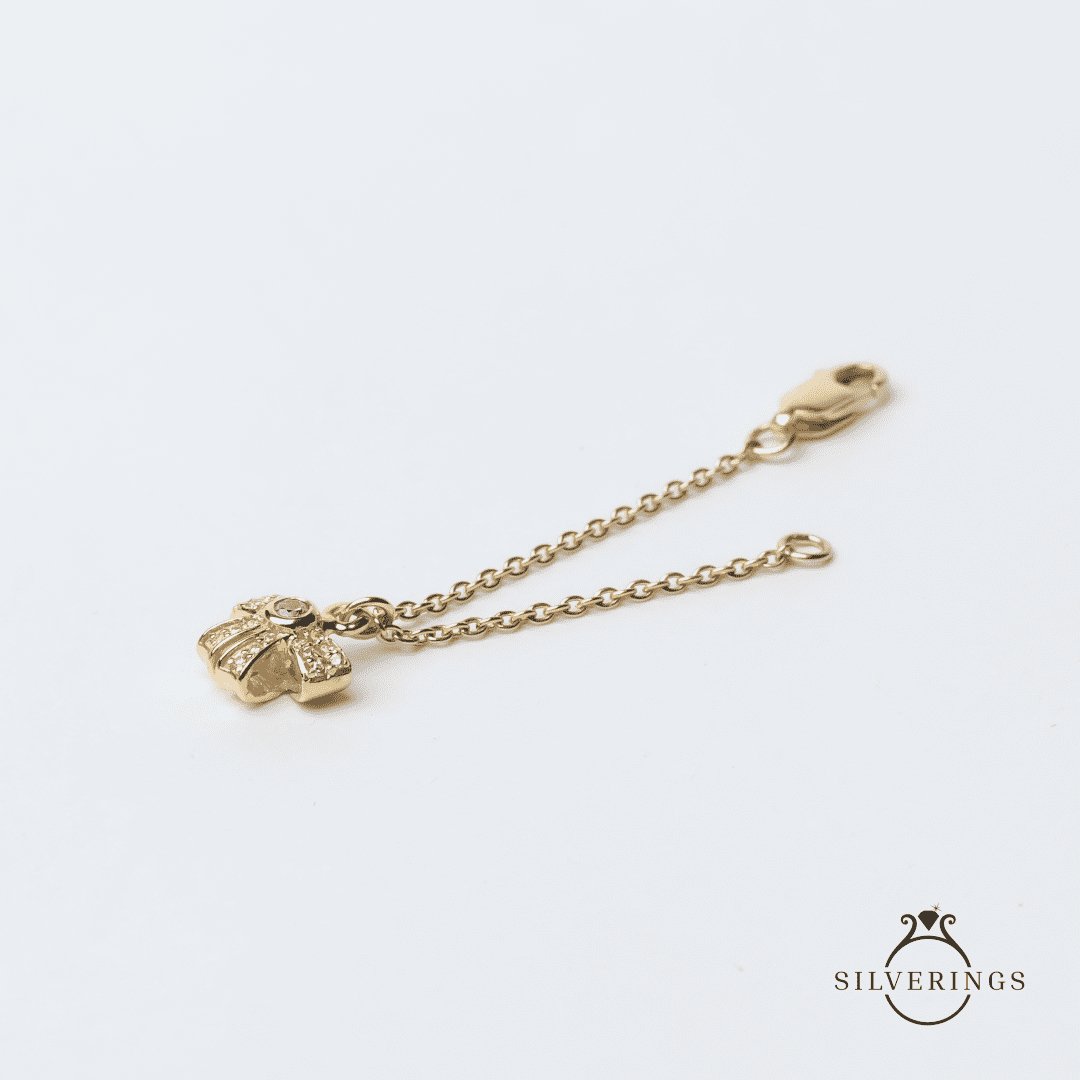 Golden Bow Watch Charm - Silverings