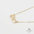 Love you till Infinity Gold Necklace - Silverings
