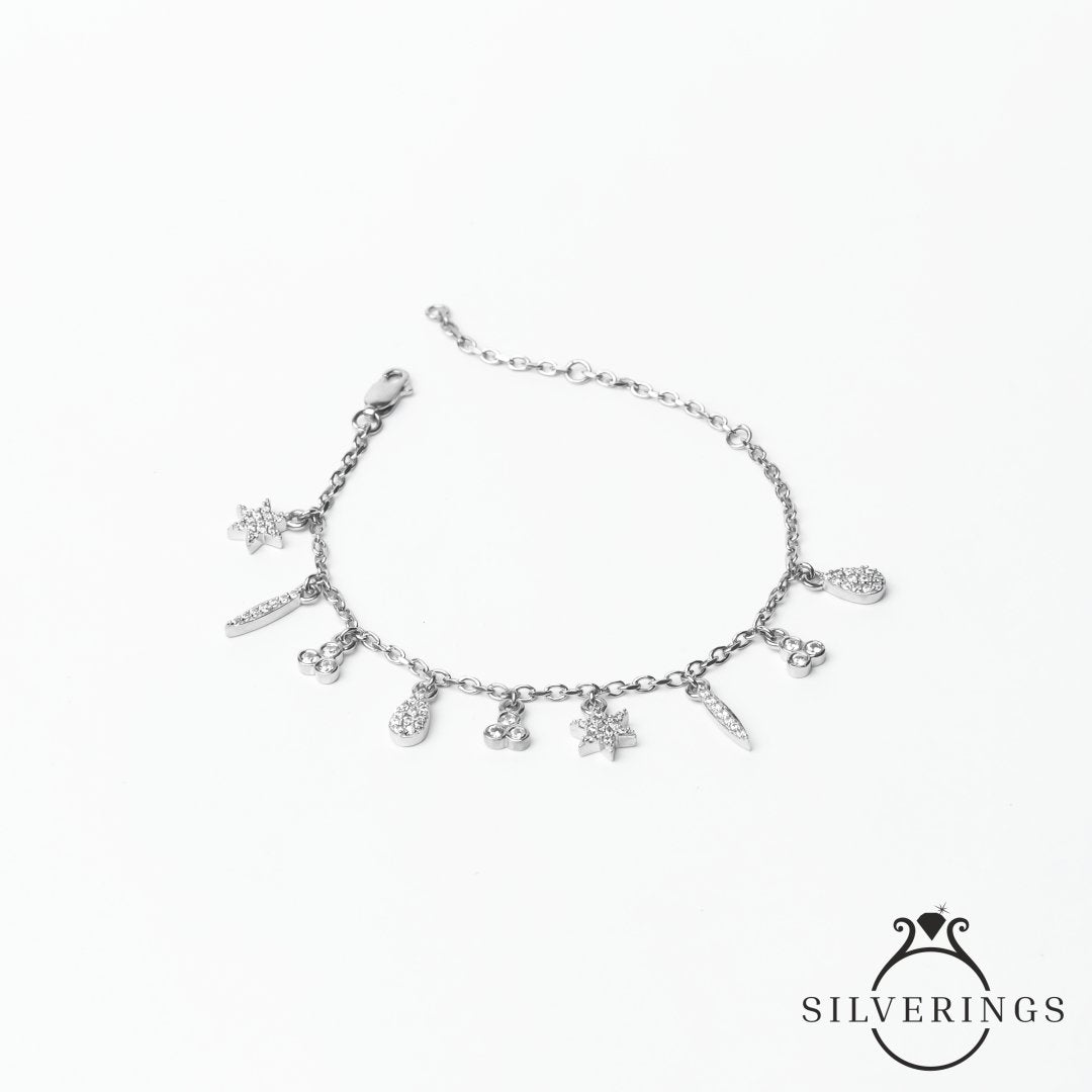 Silver Charm Bracelet - Silverings