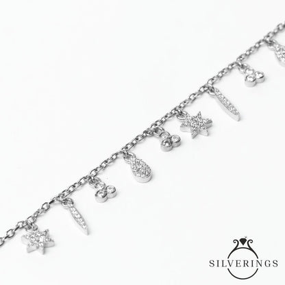 Silver Charm Bracelet - Silverings
