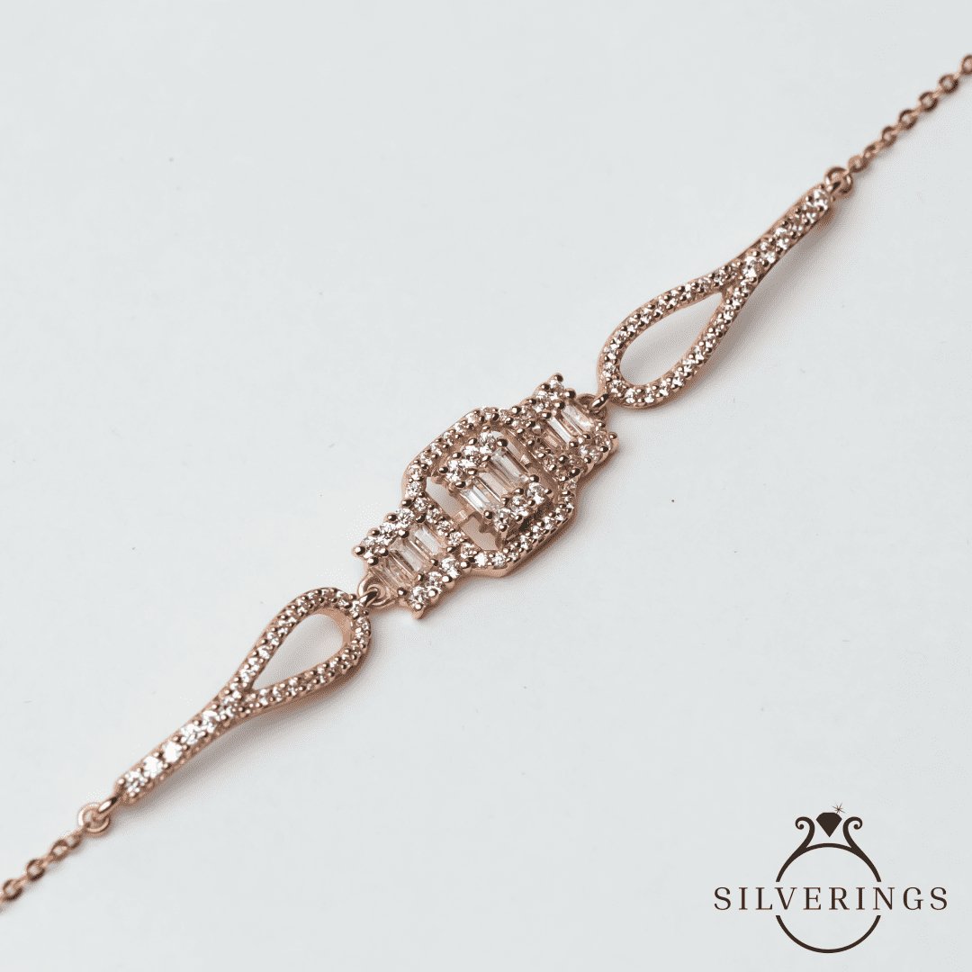 The One Rose Gold Bracelet - Silverings