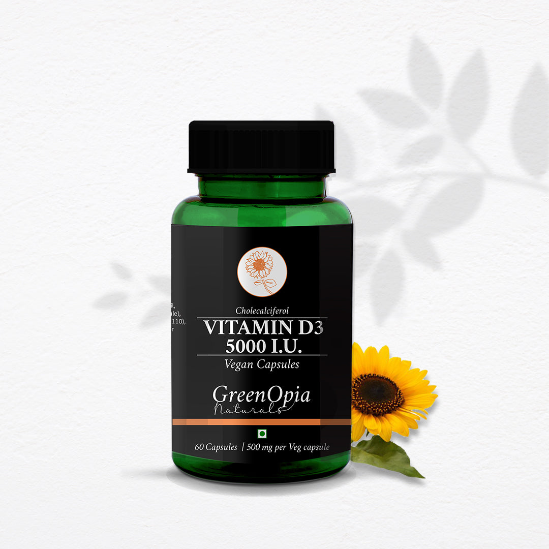Vitamin D3 5000 I.U. Vegan Capsules